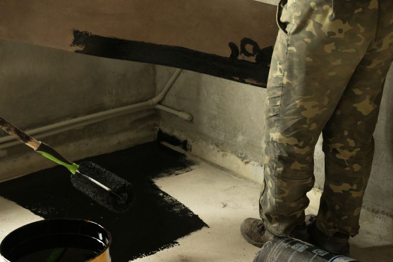 Finished Waterproofing Work